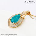 32686 Xuping China jóias por atacado nobre pingente de ouro princesa acessórios jóias